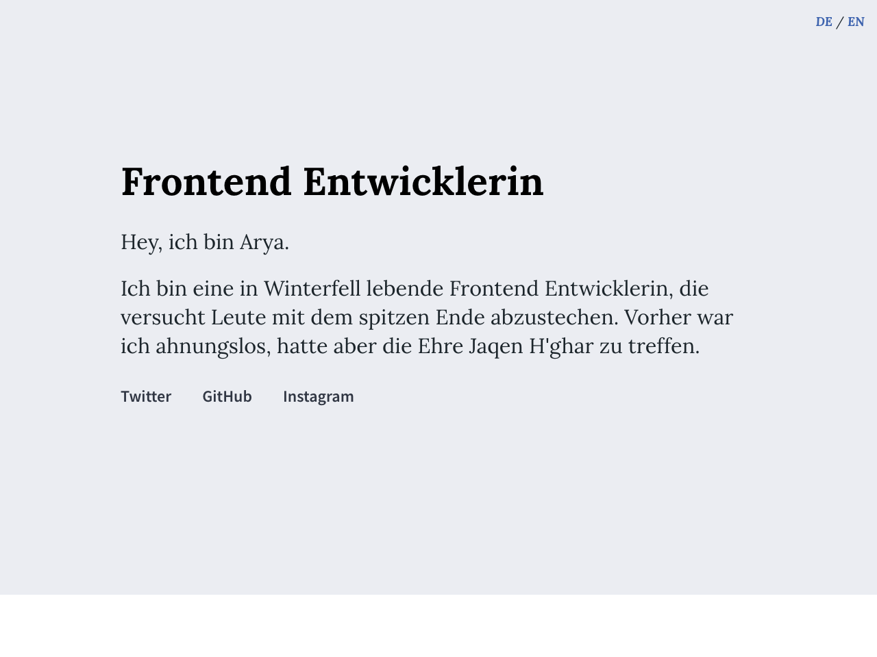 Gatsby Prismic i18n screenshot