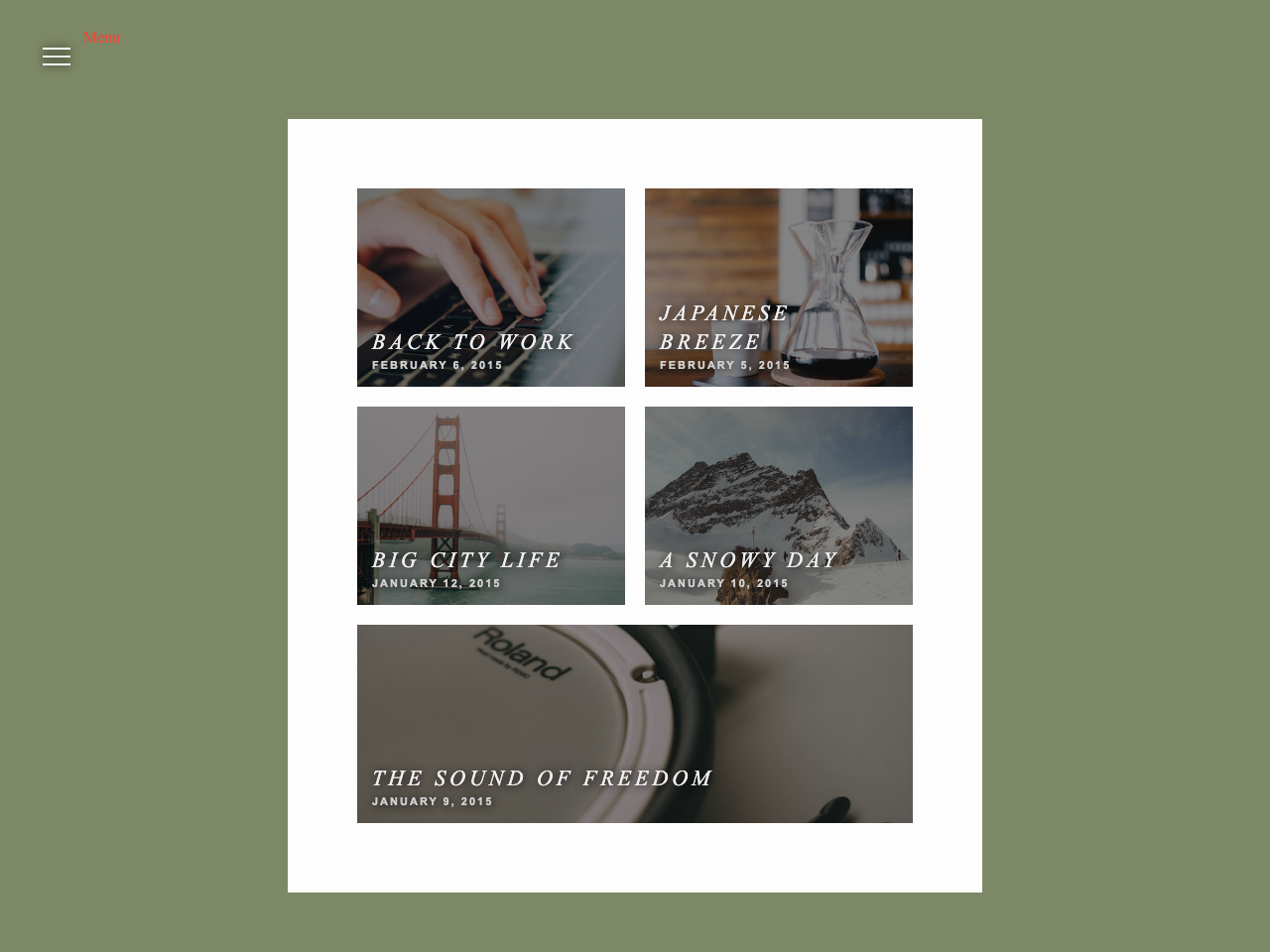 Travelogue screenshot