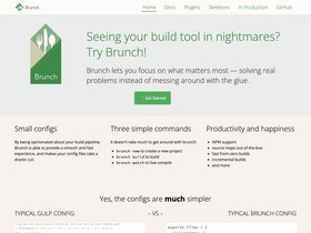 Brunch Github.io screenshot