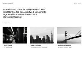 Gatsby Universal screenshot